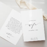 Ellesmere Letter to My Ehefrau Wedday Card Karte<br><div class="desc">Das Ellesmere, ein Brief an meine Ehefrau auf unserer Hochzeitstagskarte, zeichnet sich durch ein modernes minimalistisches Design auf weißem Hintergrund aus und sorgt für einen sauberen und schlichten Look. Die Überschrift des Skripts ist ein Bild, das nicht bearbeitet werden kann. Der andere Text ist vollständig editierbar. Für eine erweiterte Anpassung...</div>