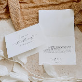 Ellesmere Letter to My Husband Wedding Day Card Karte