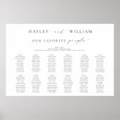 Ellesmere Minimal 12 Tischplatine Poster (Vorne)