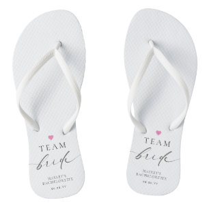 Ellesmere Minimalistisch Team Bride Badesandalen