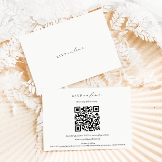 Ellesmere Minimalistische UAWG QR Begleitkarte