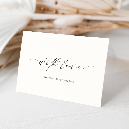 Ellesmere mit Liebe am Hochzeitstag Karte