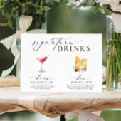 Ellesmere Moderne Minimal Signature Drinks Zeichen Poster