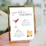 Ellesmere Moderne Minimal Signature Drinks Zeichen Poster<br><div class="desc">Dieses Getränkemenü mit moderner Kalligraphie-Schrift und minimalistischem Design. Die Überschrift des Skripttextes ist ein Bild, das nicht bearbeitet werden kann. Das Kursbild kann auf jede Postergröße angepasst werden. Der andere Text ist vollständig editierbar. Die Vorlage enthält über 100 Getränkeoptionen. Um das Getränkebild zu ändern, wählen Sie die Schaltfläche "Anpassen" und...</div>