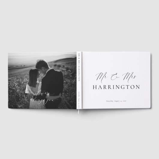 Ellesmere Mr. & Mrs. Wedding Gästebuch (Voll)