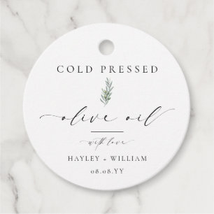 Ellesmere Olivenöl Geschenkanhänger