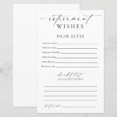 Ellesmere Retirement wünscht (Vorne/Hinten)