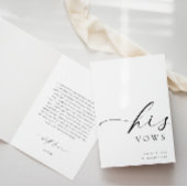 Ellesmere Seine Vows Wedding Card Karte