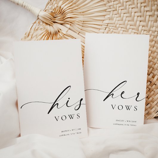 Ellesmere Seine Vows Wedding Card Karte