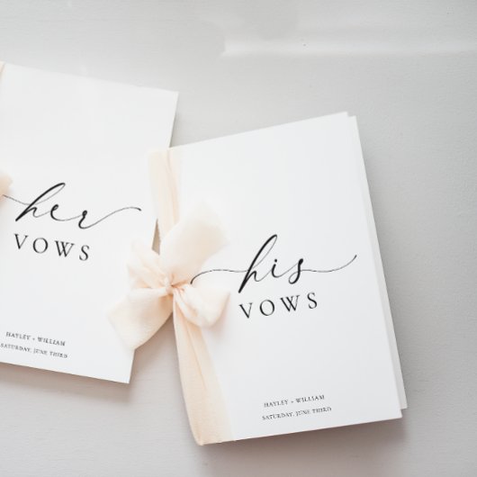 Ellesmere Seine Vows Wedding Card Karte