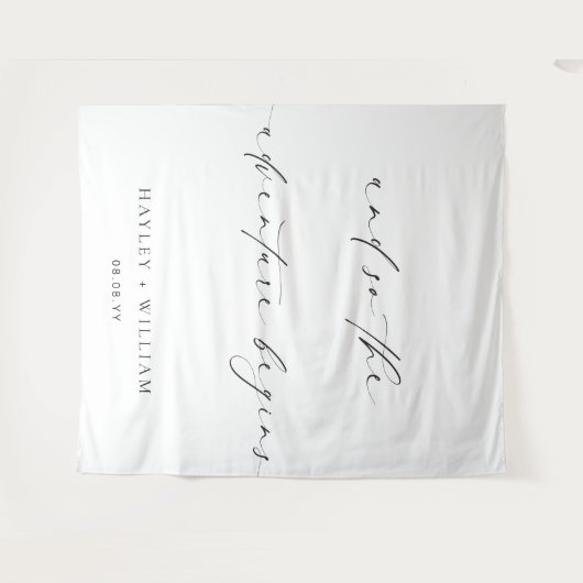 Ellesmere und so beginnt das Abenteuer den Hinterg Wandteppich (Vorderseite (Horizontal))