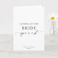 Ellesmere Vater der Braut Hochzeitsrede