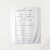 Ellesmere Veranstaltungsreihe willkommen Wandteppich (Vorderseite)