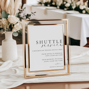 Ellesmere Wedding Venue Shuttleservice Poster