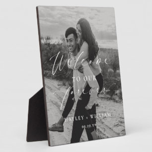 Ellesmere Willkommen bei unserer Hochzeit für imme Fotoplatte