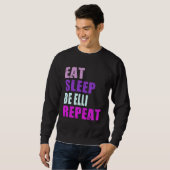 Elli Iss Schlafe Wiederhole Elli Sweatshirt (Vorne ganz)