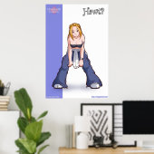 Ellice Matthews: Hawt? Poster (Heimbüro)