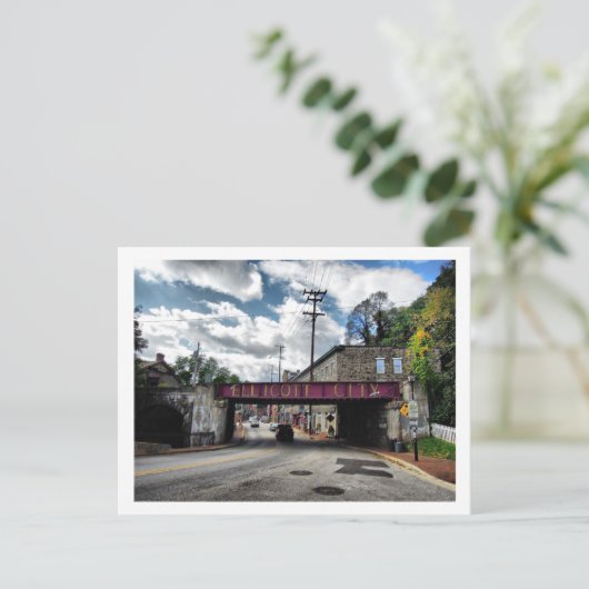 Ellicott City Postkarte (Stehend Vorderseite)