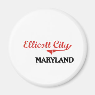 Ellicott Stadt-Maryland-Stadt-Klassiker Magnet
