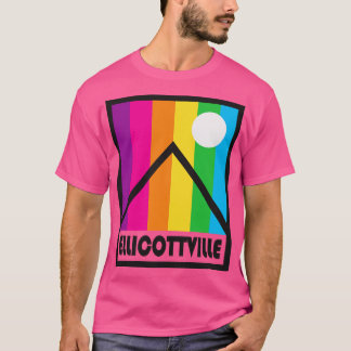 Ellicottville New York Souvenir Geschenk Rainbow M T-Shirt