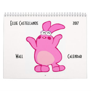 Ellie Castellanos 2017 Wandkalender