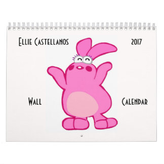 Ellie Castellanos 2017 Wandkalender