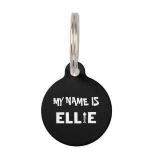 Ellie Cat Pet ID Tag Haustiermarke