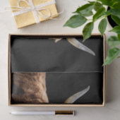 Ellie, das Highland Coo Seidenpapier (Geschenk)