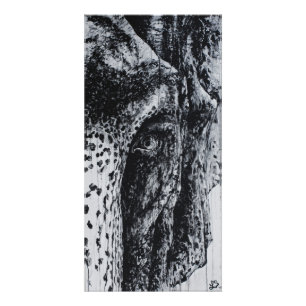 Ellie Elefant asiatische Wildtier-Dschungel-Tier-K Fotodruck