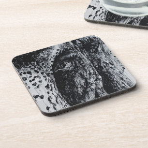 Ellie Elephant Asian Wildlife Jungle Tierart Getränkeuntersetzer