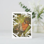 Ellie hat ein Nickerchen Postkarte (Stehend Vorderseite)