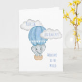 Ellie in Balloon Karte (Gelbe Blume)