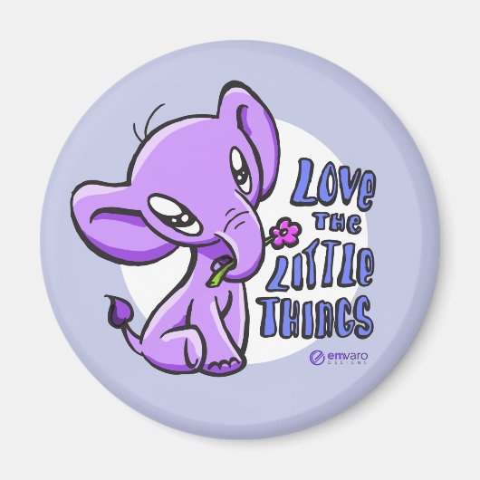 Ellie: Liebe der kleinen Dinge Magnet (Vorne)