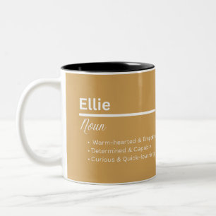 Ellie Mädchen Name Bedeutung Tasse Personalisier