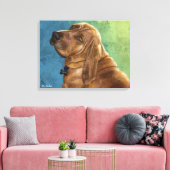 Ellie Mae Leinwanddruck (Insitu (Wohnzimmer))