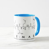 Ellie-Mae Peptidenname Tasse (VorderseiteRechts)