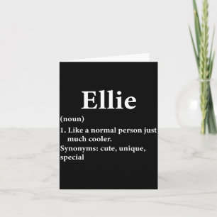 Ellie Name Bedeutung  Karte