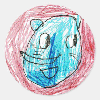 Ellie: Rundaufkleber Runder Aufkleber