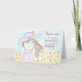 Ellie Series Beautiful Reasons Card Karte