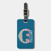 Ellijay Georgia Retro Bär Gepäckanhänger (Vorderseite vertikal)