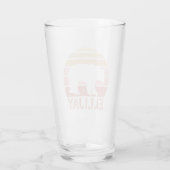 Ellijay Georgia Retro Bär Glas (Rückseite)