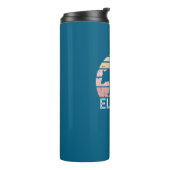 Ellijay Georgia Retro Bär Thermosbecher (Nach links gedreht)