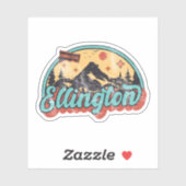 Ellington, Connecticut Aufkleber (Blatt)