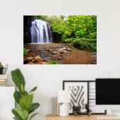 Ellinjaa-Wasserfall, Australien Poster (Heimbüro)