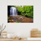 Ellinjaa-Wasserfall, Australien Poster (Küche)