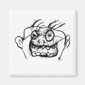 Ellio DoodleNut by Cussdum Designs Magnet (Vorne)