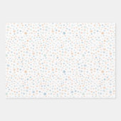 Elliot Confetti Watercolor Dots Wrapping Paper Geschenkpapier Set (Vorderseite 3)