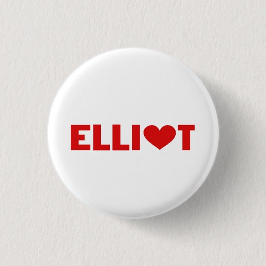 Elliot-Liebe Button (Vorderseite)
