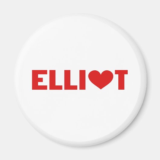 Elliot-Liebe Magnet (Vorne)