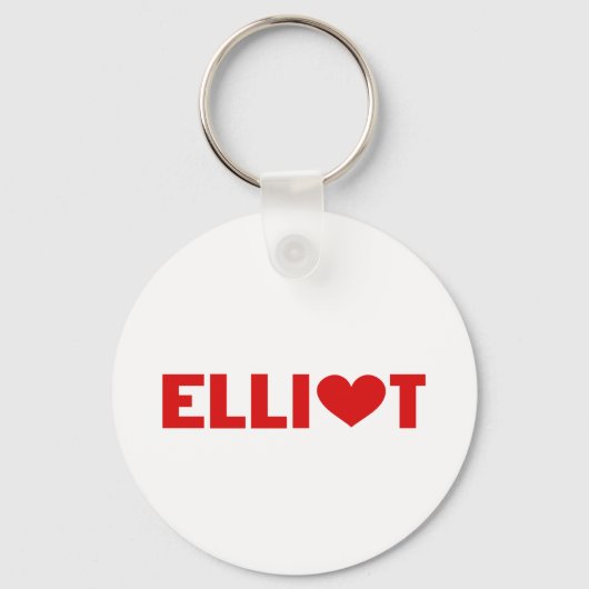 Elliot-Liebe Schlüsselanhänger (Vorderseite)